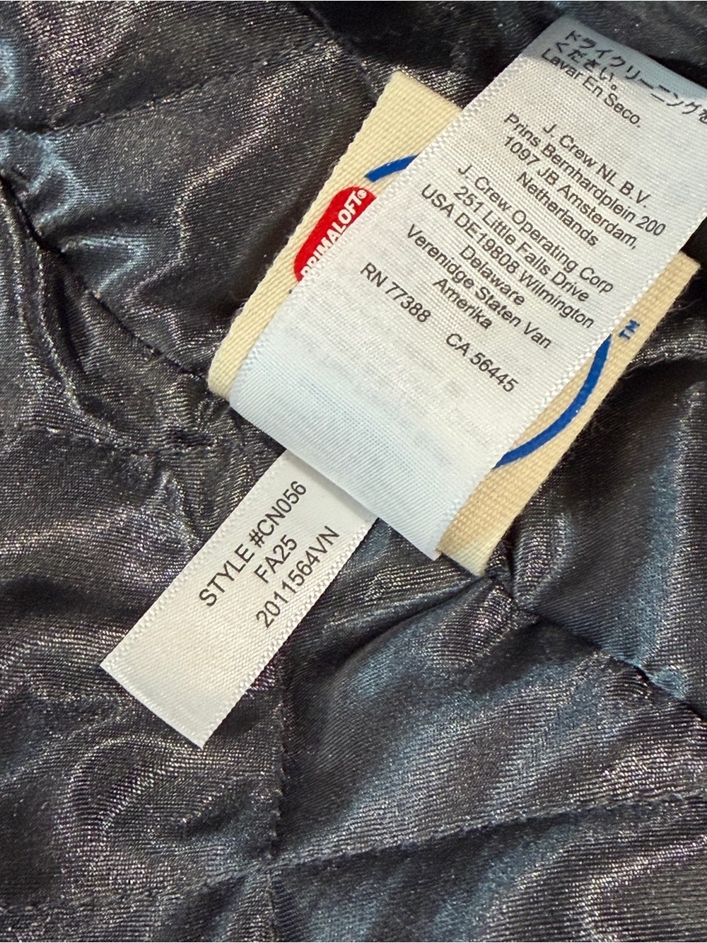 J.Crew Cropped Barn Jacket Black Ripstop Cotton Medium - Picture 10 of 10